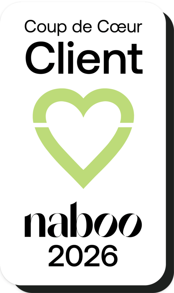 Badge Naboo Coup de Cœur Client 2026 - Hôtel ClapClap Strasbourg